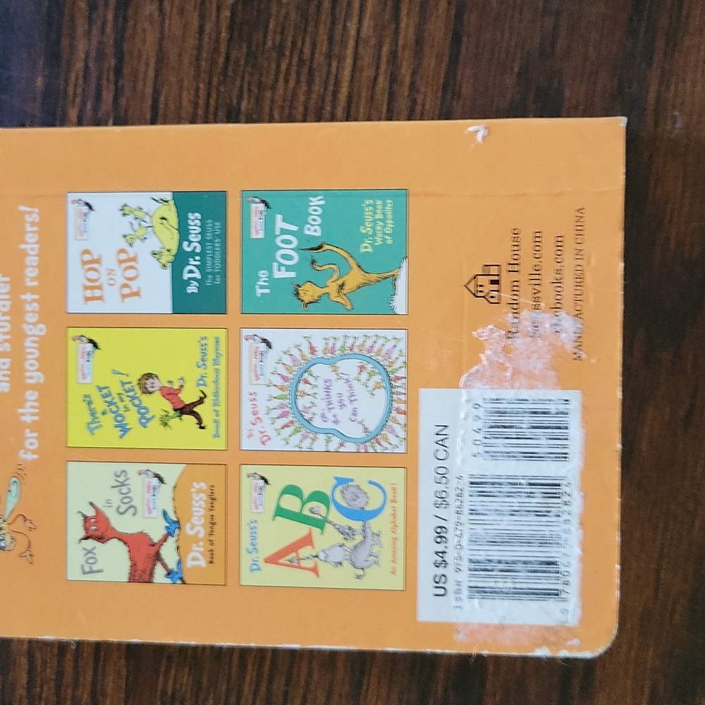 💥6 for $11💥Dr. Seuss Block Books - Picture 4 of 5